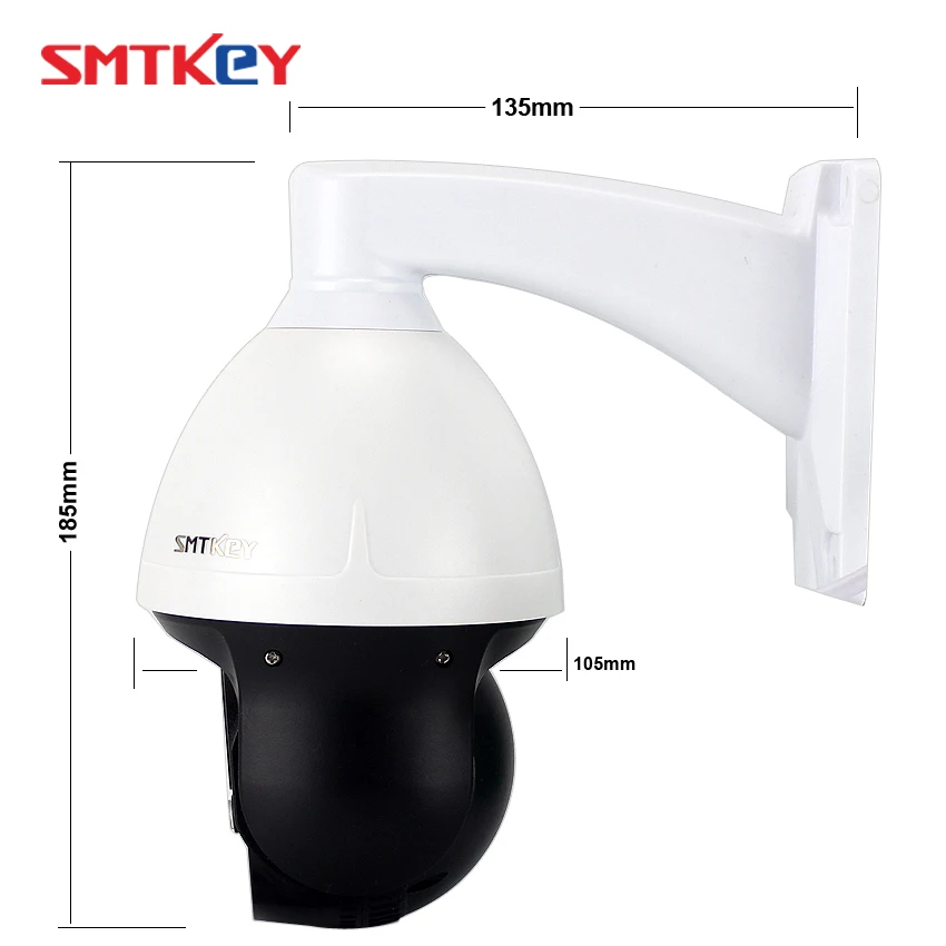 SMTKEY 2 мегапиксельная мини купольная 3 дюймовая PTZ камера SONY 307 AHD Full HD 1080P 4 кратный