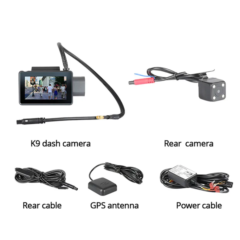 SLIVERYSEA 3G Автомобильный видеорегистратор GPS WiFi Android Full HD 1080P автомобильная камера с