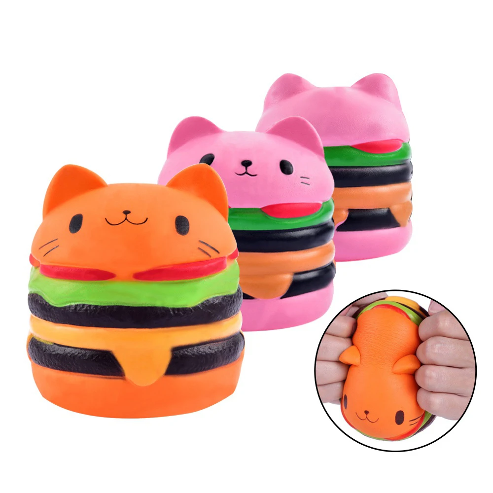 Новинка сжимаемые прикольные игрушки Jumbo Fun Squish Surprise для снятия стресса детей