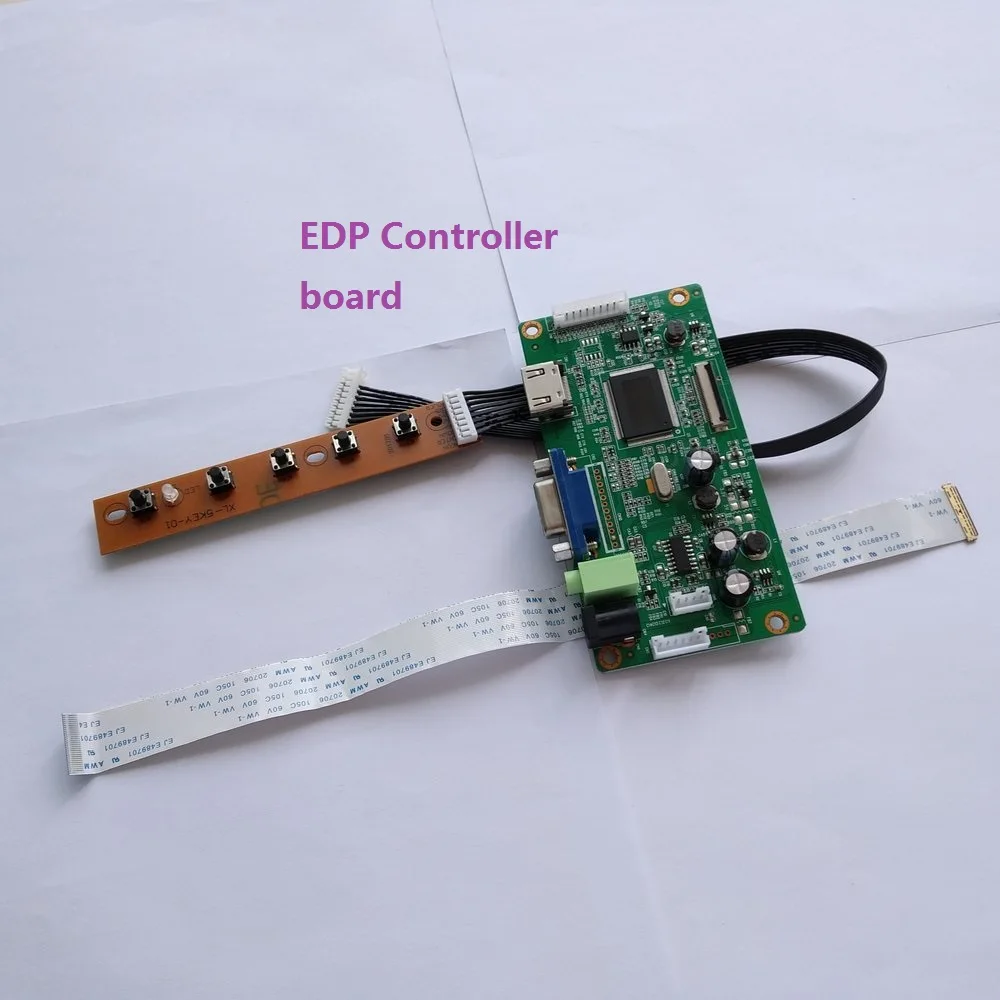Для N156BGE E41 комплект платы контроллера 15 6 &quotVGA светодиодный EDP 30Pin монитор драйвер