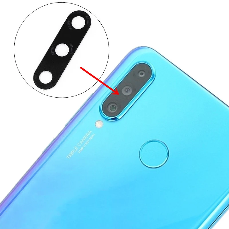 Задний объектив задней камеры крышка для huawei Nova 4 4e с клейкой Замена ленты+ номер отслеживания