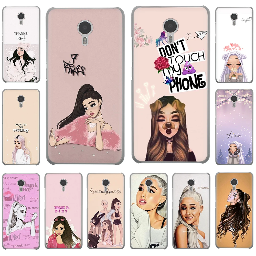 

beautiful gril ariana grande Hard Phone Cover Case for Meizu M3 M3S Mini M5 M6 S Note