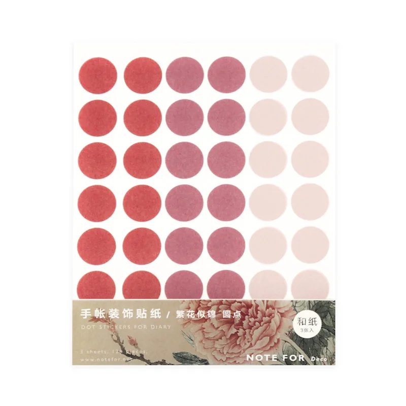 

1PACK=3 SHEETS Note for dotted paper stickers 79*95mm DIY index sticker gift journal diary note deco supplies school office new