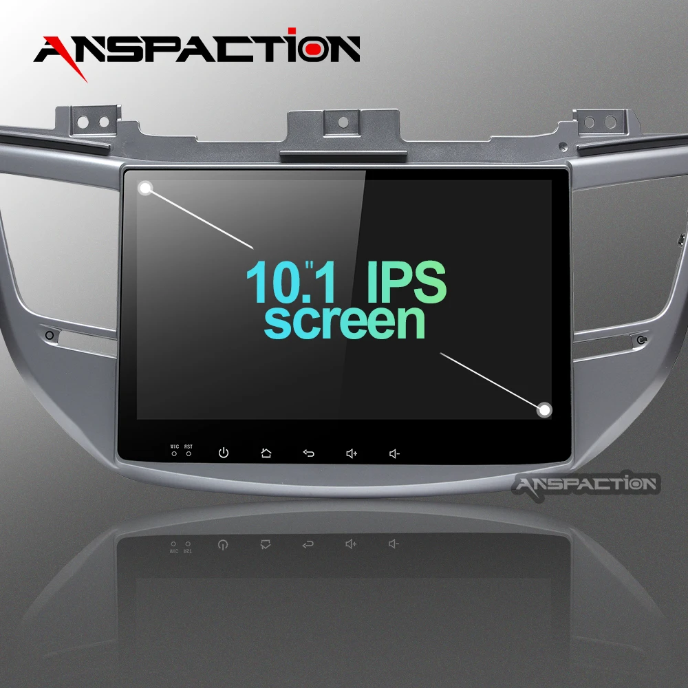 Flash Deal 10.1" IPS 2 Two Din Android8.1 Car Stereo For Hyundai Tucson IX35 2015 2016 2017 Radio FM GPS Navigation Backup Camera No DVD 1