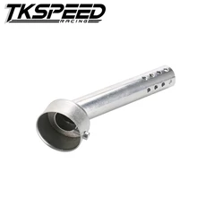 48 мм, угловой глушитель для мотоцикла, вставка, дефлектор, конец Can DB Killer, глушитель, длина локтя 17,5 см