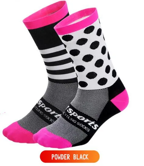 DH SPORTS Socks cycling Socks four seasons long compression tube bicycle ladies men Crossfit sock