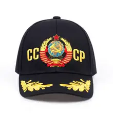 Новая CCCP бейсболка в национальном стиле с эмблемой СССР, унисекс, черная, красная хлопковая бейсболка с вышивкой, высокое качество, шапки garros