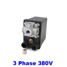 Высокое качество 175psi 10bar 380V 20A 3 фазы 4 порта Переключатель давления для воздушного компрессора Управление клапан 5-8bar