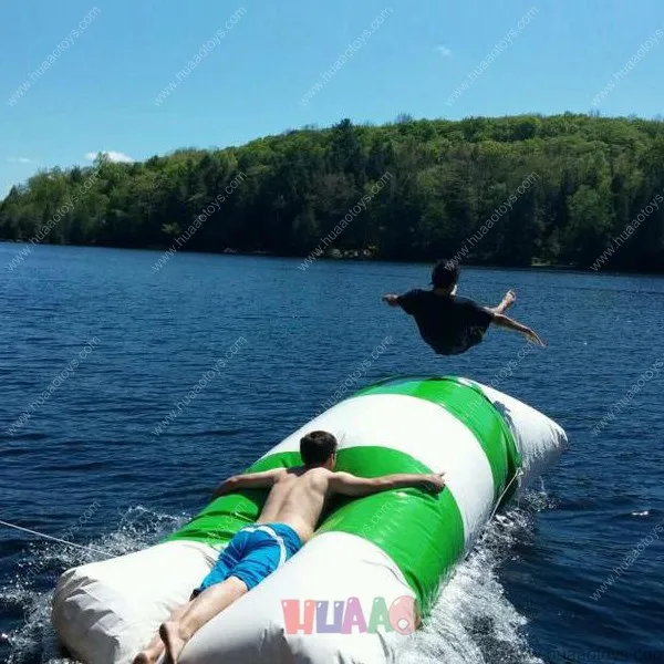 

Free Shipping 5x2m High quality small water games inflatable water blob for sale