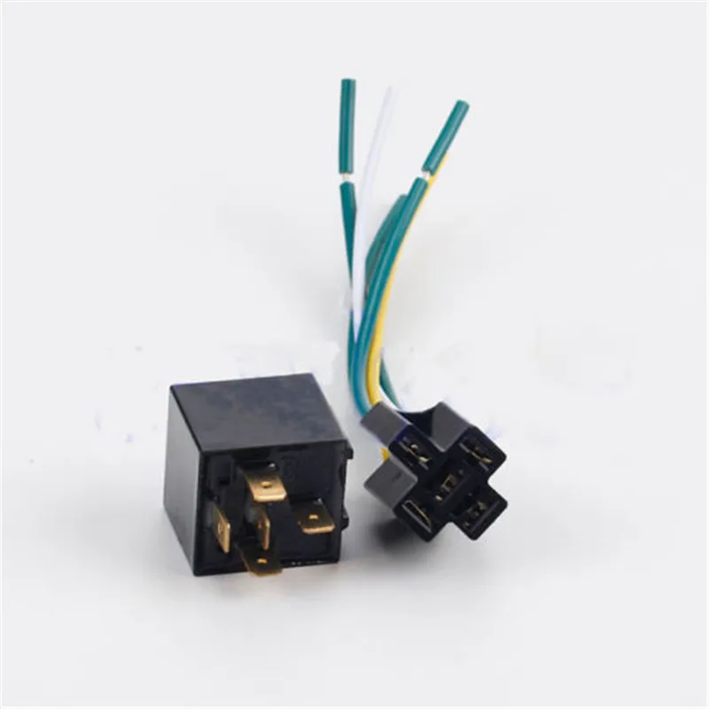 Dc 12v Universal Car Auto Spdt Relay Kit Fixed Back 5 Pin
