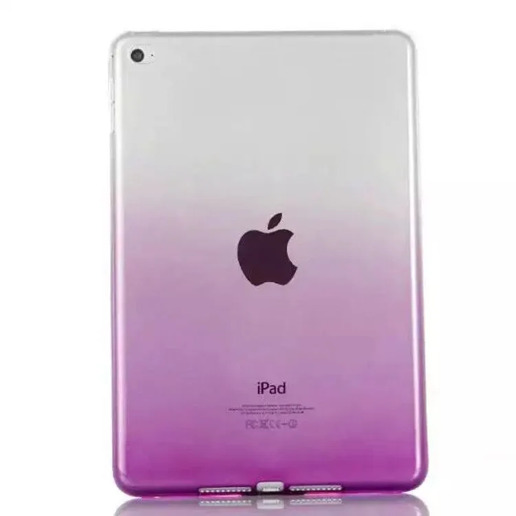 Прозрачный чехол для Apple iPad Mini 3 2 1 мягкий силиконовый из ТПУ с градиентными