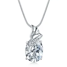 Big Oval Crystal Wedding Necklaces Jewelry for Brides Fashion Cubic Zirconia Chokers Statement Necklace Women Accessory Big Oval Crystal Wedding Necklaces Jewelry for Brides Fashion Cubic Zirconia Chokers Statement Necklace Women Accessory