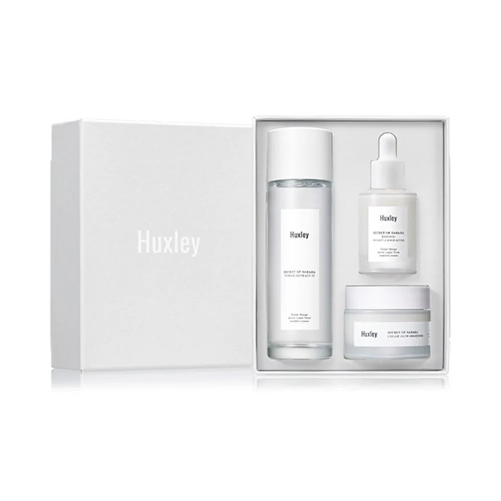 Набор для ухода за кожей Huxley Secret of Sahara Brightening Trio корейская косметика|Автозагары и