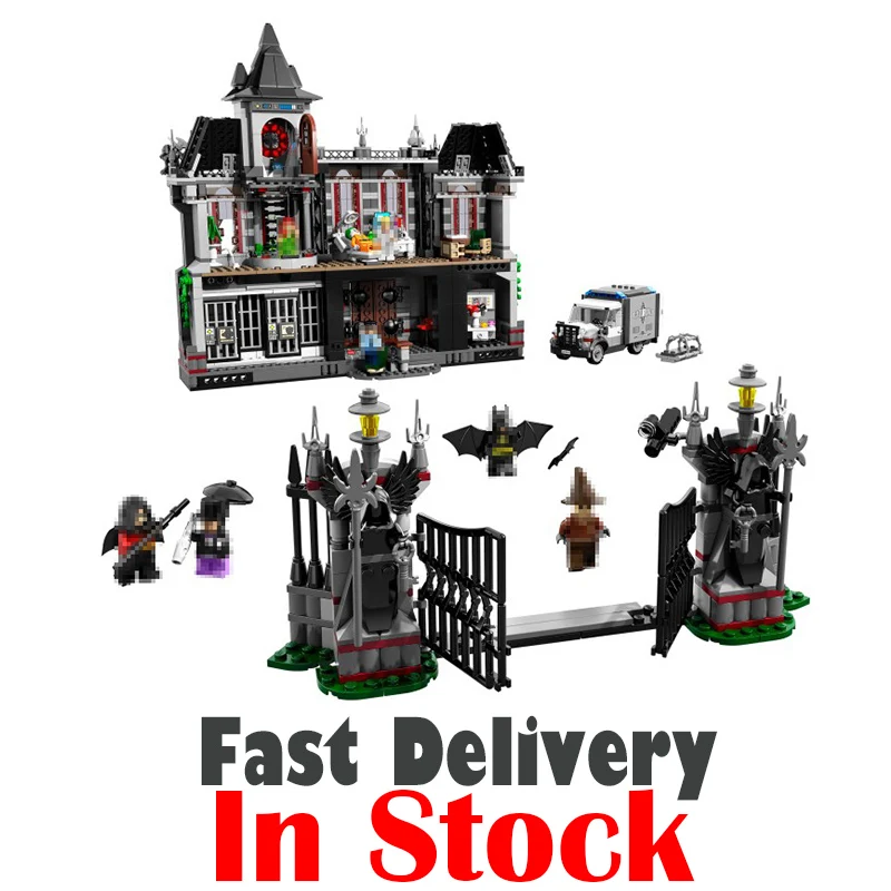 

Lepin DC 07044 Arkham Asylum Breakout Super Heroes Batman Superhero Building Blocks Bricks 1685pcs Toys For Kids 10937 leGoINGly