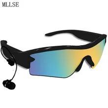 Mllse polarizada óculos de sol óculos de fones de ouvido bluetooth fone de ouvido/fone de ouvido ao ar livre óculos de fone de ouvido estéreo bluetooth para samsung xiaomi