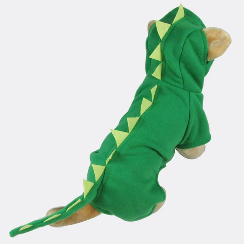 Dinosaur Style Funny Dog Clothes Fashion Pet Dog Coat Jacket Clothing