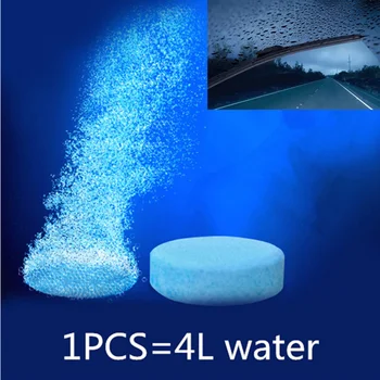 

6pcs Car Solid Wiper Fine Seminoma Wiper Car Auto Window Cleaning Car Windshield Glass Cleaner