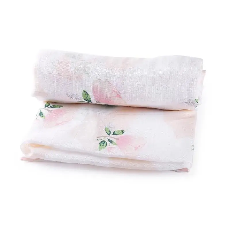 Одеяло для новорожденного младенческой хлопок фрукты пеленка с цветами обёрточная бумага полотенца для ванной с принтом фруктов детское