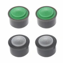 HNGCHOIGE 2 шт. 2L/3L 24 мм зеленый белый кран аэратор водосберегающий экологичный носик фильтр Внутренний сердечник высота 13 мм