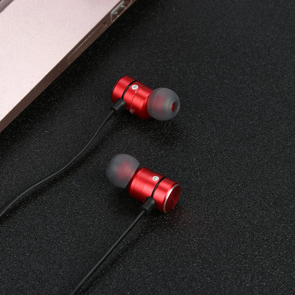 Универсальный беспроводной Bluetooth V4.2 стерео наушники эргономичный дизайн магнит Спорт гарнитура Handsfree с магнитным всасыванием_ stw