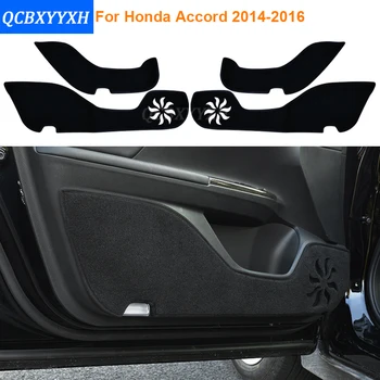 

Car Styling Polyester Anti-kick Door Mat Cover For Honda 9th Accord 2014 2015 2016 Protector Side Edge Protection Pad Protected