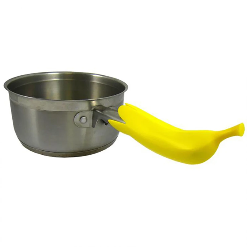 1pc Pot Pan Handle Silicone Mitts Grip Saucepan Holder Holloware Wok Cookware Parts Accessories Kitchenware Tools |