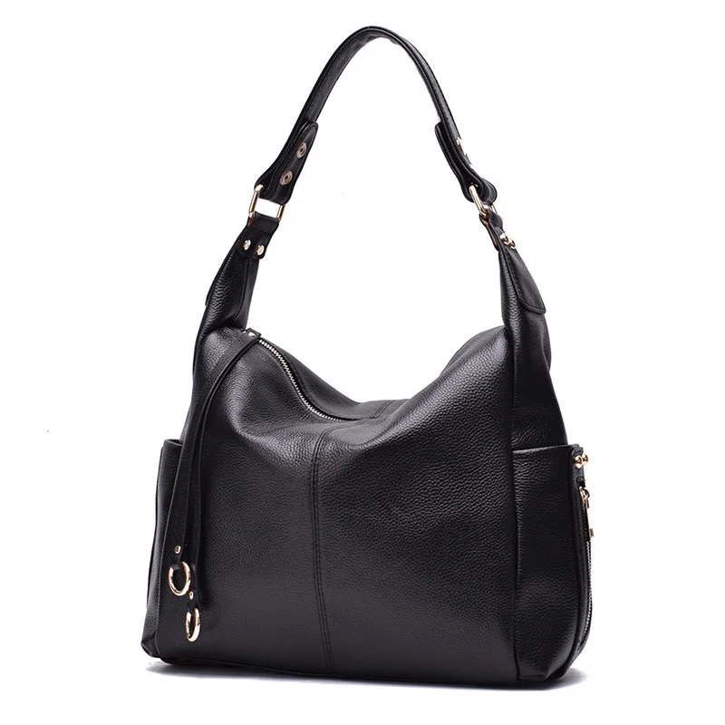 Cena 2019 moda pierwsza warstwa prawdziwa skóra bydlęca frędzle torebka naturalna skóra bydlęca kobiety panie torba na ramię crossbody Messenger Tote Bag