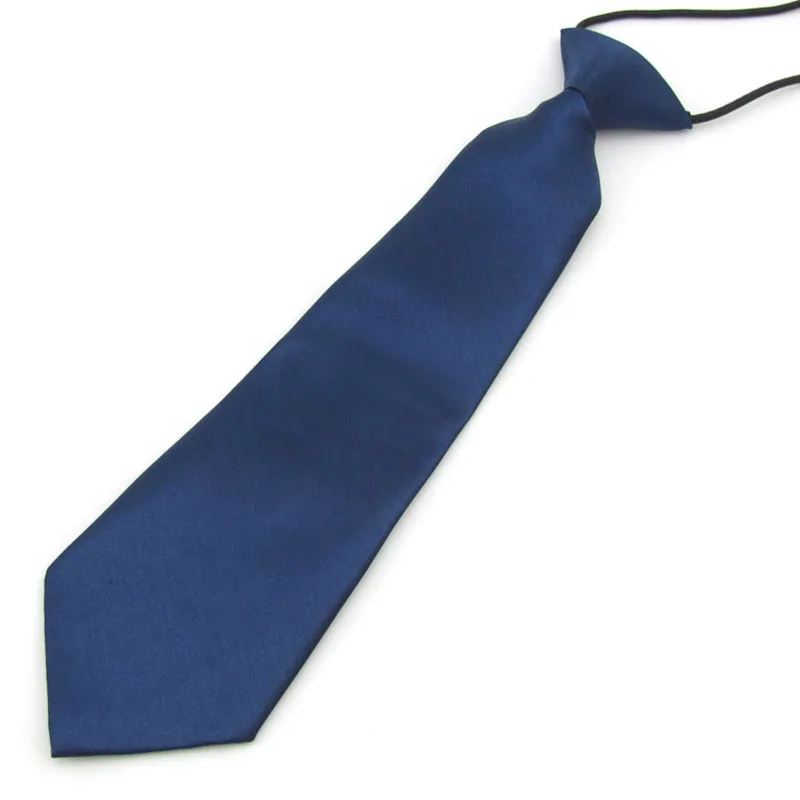 Модные Повседневные однотонные Галстуки ярких цветов, ширина 6 см, узкие детские галстуки, классический костюм, тонкие галстуки для свадьбы для детей, BH - Цвет: Navy Blue