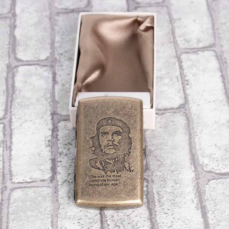  Men's Pocket Cigarette Box Personalized 12 Sticks Vintage Metal Constantine Cigarette Boxes Holders