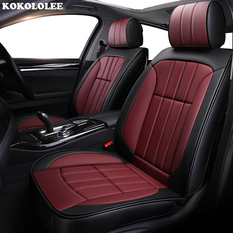Автомобильные чехлы kokololee для сидений audi a5 sportback opel vectra b passat b3 b4 b5 b5.5 kia rio 2018 lada