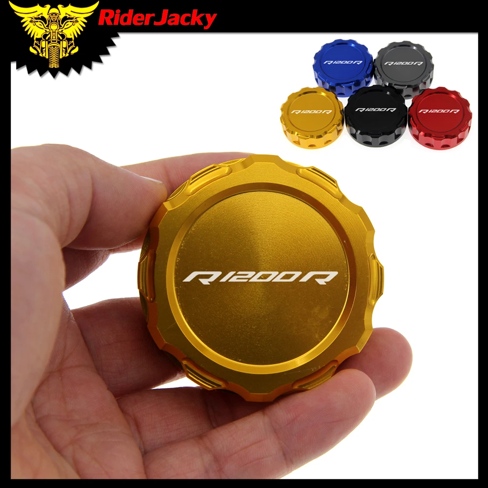 Крышка Резервуара заднего тормозного цилиндра CNC для BMW R1200R R1200 R 1200 2006 2015 2010 2011 2012