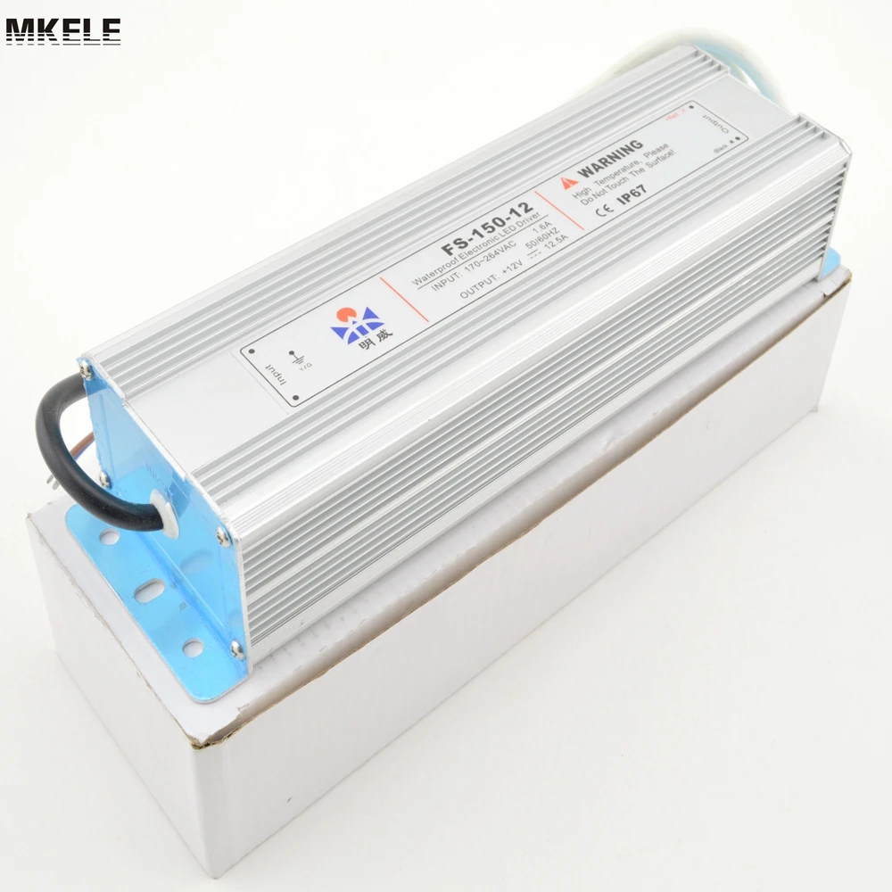 

FS-150 Ac/dc Waterproof LED Switching Power Supply 12v 24v 36v Transformer Led 150w With CE Certification