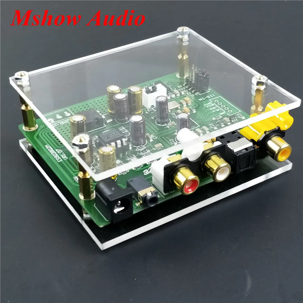 18 Es9038 Dac Dsd Decoder Support Iis Dsd 384khz Coaxial Fiber Dop Tft Lcd Tv Video Audio Parts Amplifier Parts Components