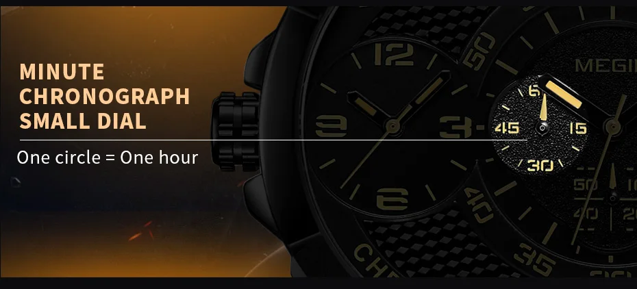 Хронограф megir спортивные кварцевые часы для мужчин Dual Time Zone для мужчин наручные часы Творческий Кожа армии Военная Униформа наручные