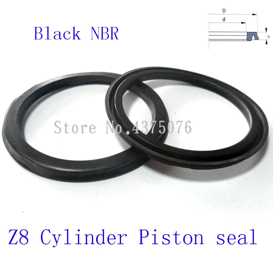 

21*15*2.55/24*18/28*22*3.25/30*22.5*4.8/32*24*3.5/35*27/36*28*3.25 Z8 NBR Rubber ring Cylinder Piston Pneumatic Y seal Gasket