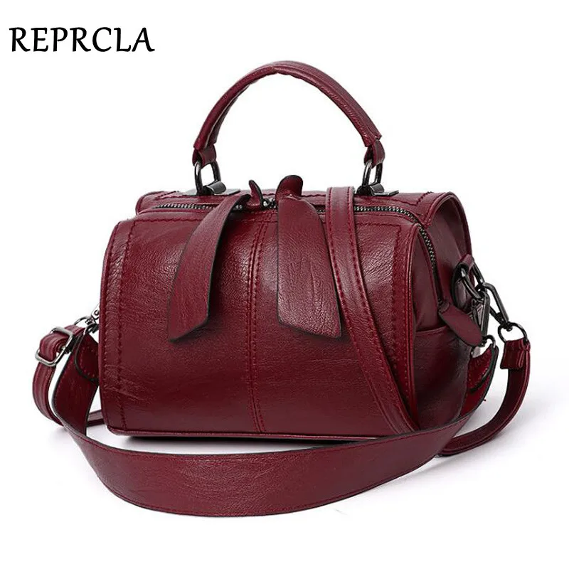 REPRCLA Fashion Elegant Handbag Women Shoulder Bag High Quality Crossbody Bags Designer PU Leather Ladies Hand Bags Tote|Shoulder Bags| - AliExpress