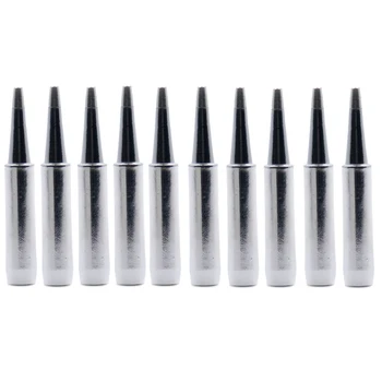 

10Pcs 900M-T-B Lead-free Soldering Solder Iron Tips Rework Station Tool