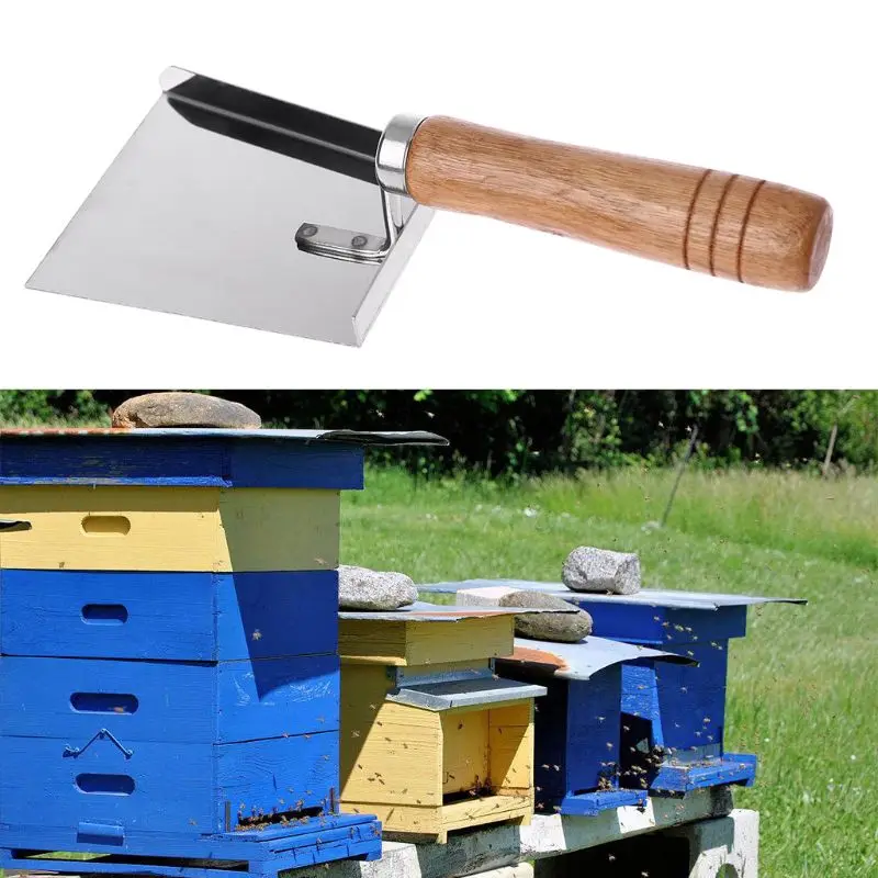 Деревянный улей Лопата пчеловод Совок скребок для чистки резка медовая Лопата инструменты для пчеловодства