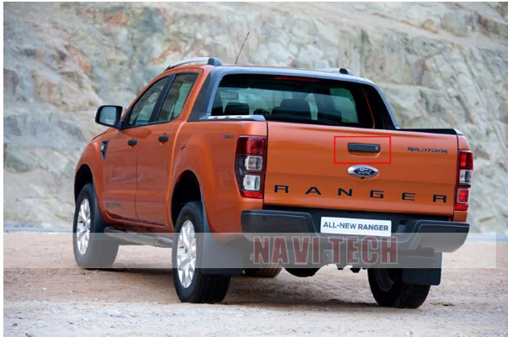 Для Ford Ranger Автомобильная камера заднего вида багажника Парковка Резервное копирование Камера ствол ручка крышки автомобиля RAPTOR пикап 2012 2013