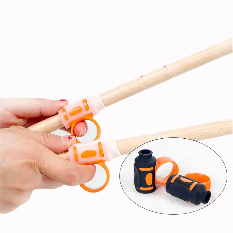 

MoonEmbassy Drum Stick Control Clip Drummer Beginner Drumsticks Aid Auxiliary Tool Easy Stick Twirl or Grip Accessories