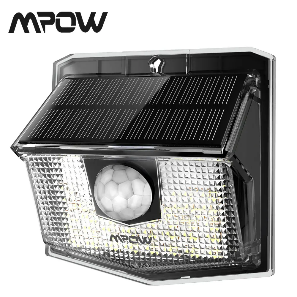 

Mpow 30 LED Solar Light Outdoor PIR Motion Sensor Lights 19.5% High-efficient Solar Panel Waterproof 270 Wide Illumination Angle