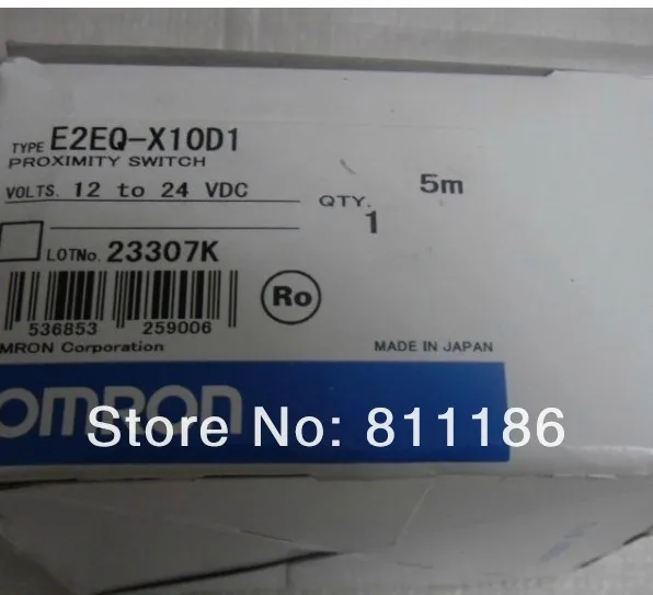 

1pcs/lot E2EQ-X10D1 proximity switch is new in stock.