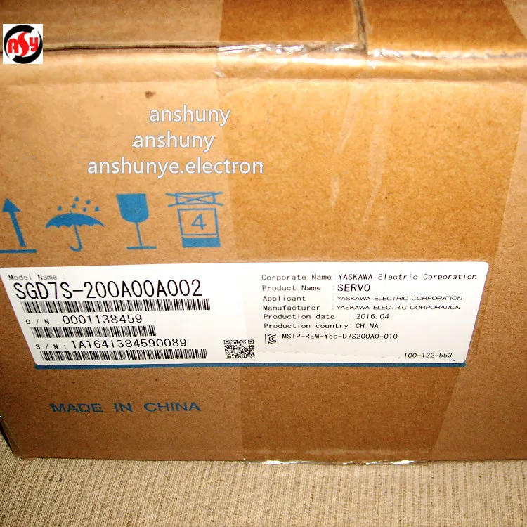 SGM7G-30AFC61+ SGD7S-200A00A002 AC сервомотор+ servopack