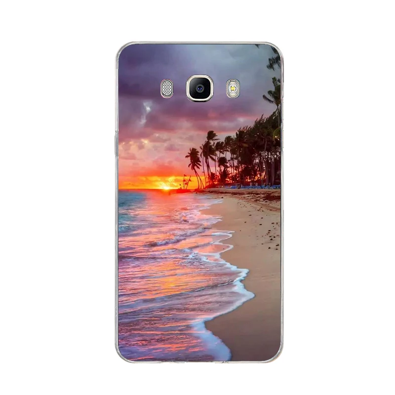 Силиконовый чехол для телефона Samsung Galaxy J7 2016 чехлы J710 J710F защитный бампера