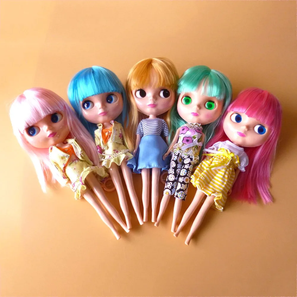 Free shipping 1/6 30cm BJD Bassara like Blyth dolls toys movable joints