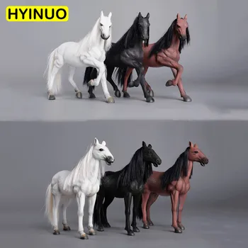 

6 Models 1/12 Scale Horse War Horse Ancient Horse of PVC Material Desktop Decoration Action Figure Dolls Toys Gifts Displays