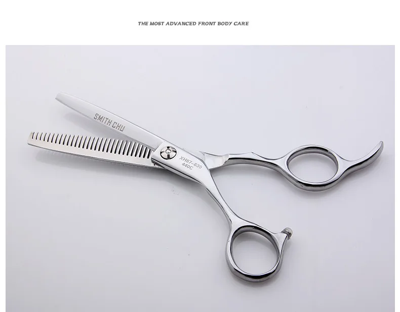 SMITH CHU Профессиональные 6 дюймов ножницы для волос Япония 440c стальные ножницы для левосторонней резки парикмахерские makas Парикмахерские ножницы