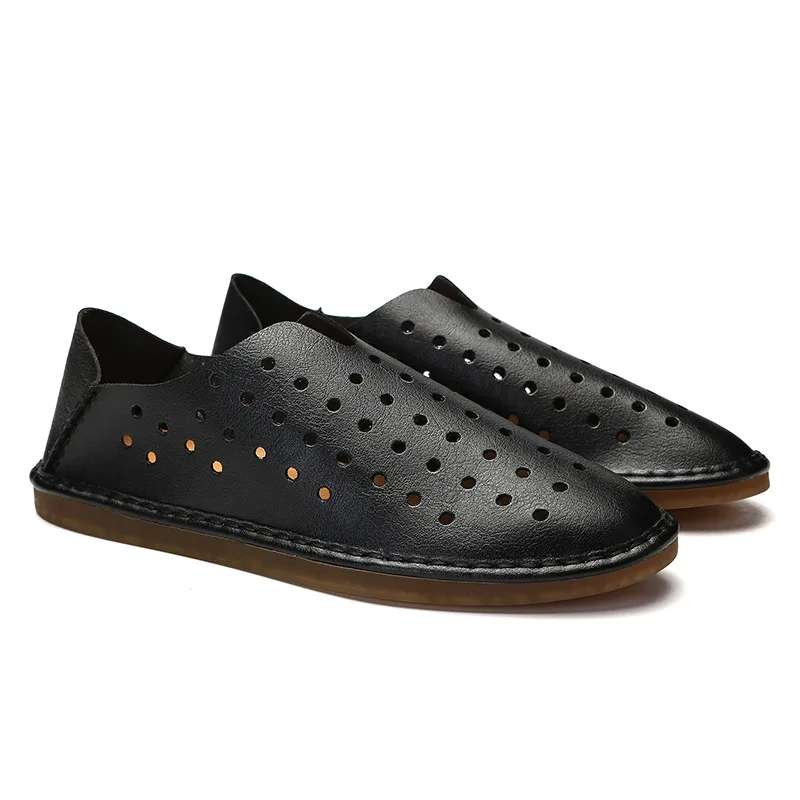 merkmak Genuine Leather Men Loafers Men's Cow Leather Slip On Shoes Driving Moccasins Casual Shoes Male Flats Summer Loafer merkmak Genuine Leather Men Loafers Men's Cow Leather Slip On Shoes Driving Moccasins Casual Shoes Male Flats Summer Loafer