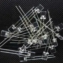 1000 шт./лот 2*5*7 мм 2X5X7 мм зеленая гирлянда светоизлучающий диод светодиодный куб специальный