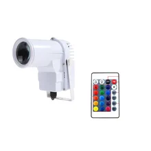 Aliexpress - IR Remote Control LED Beam Pinspot Light RGB 10W Mini Stage Lights Spotlight Track Lighting For Party Wedding Disco Mirror Ball